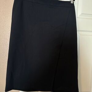 JustFab Classic Black Pencil Skirt